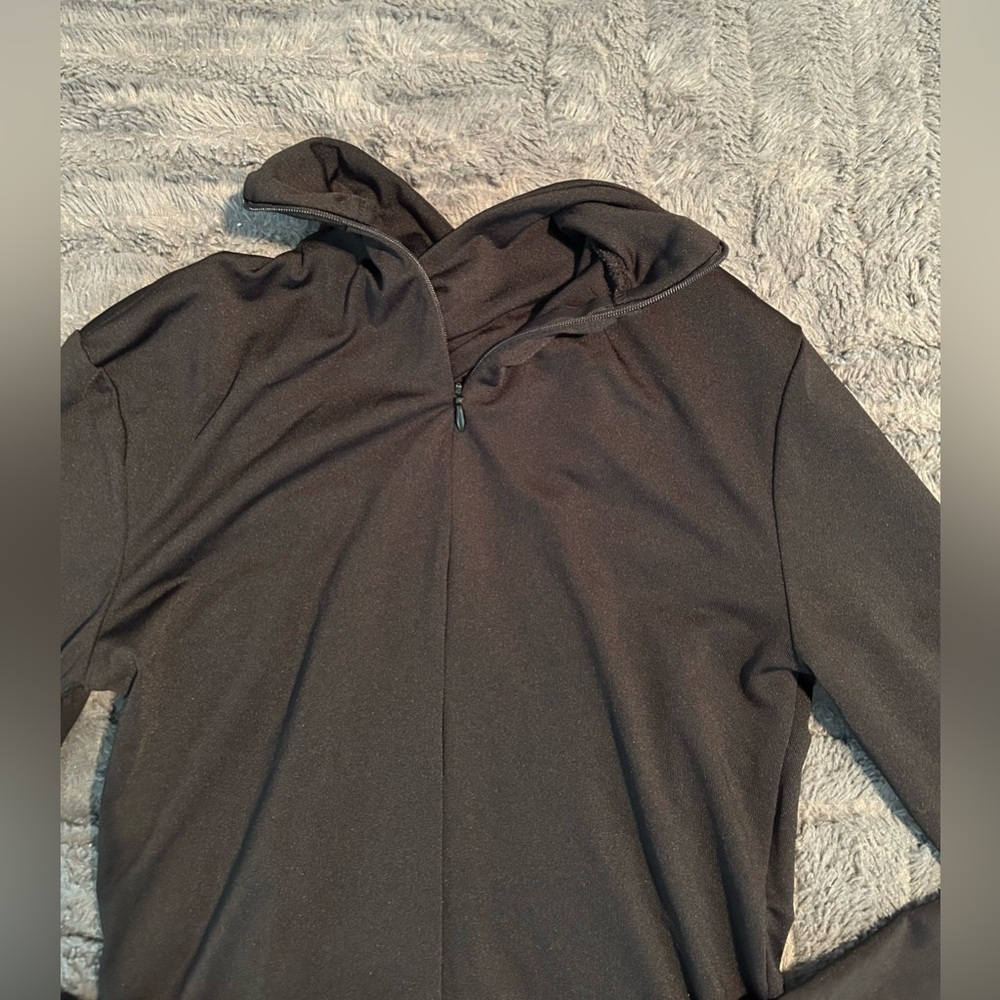 Zara Black Bodysuit with Cut-Out - Picture 5 of 6